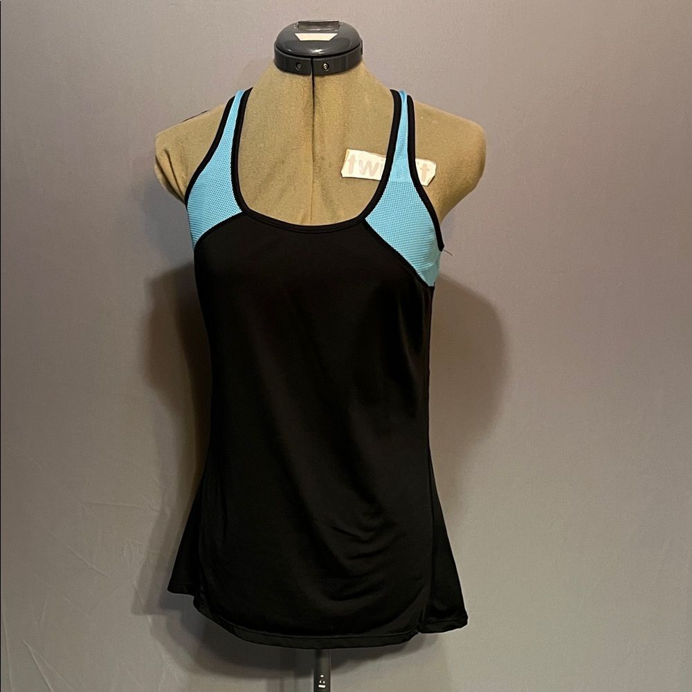 🔥 4 FOR $15 Item🔥Source Unknown Black and Blue Tank Top
